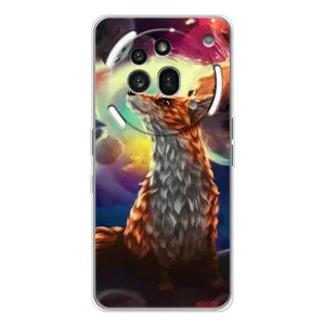 Чохли з картинкою Лисичка для Nothing Phone (3a) Pro (VPrint) (Лисичка в космосі)