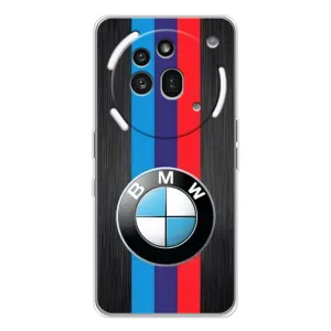 Чехол для Натинг Фон (3а) Про - с принтом БМВ (AlphaPrint) (Лого BMW)