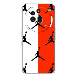 Чохли для Nothing Phone (3a) Pro - з картинкою JORDAN (AlphaPrint) (Лого Джордан)