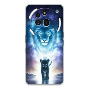 Чохол з картинкою ЛЕВ для Nothing Phone (3a) Pro (VPrint) (Маленький лев)