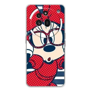 Эксклюзивный чехол для Nothing Phone (3a) Pro (AlphaPrint - Мультяшные) (Маус в очках)
