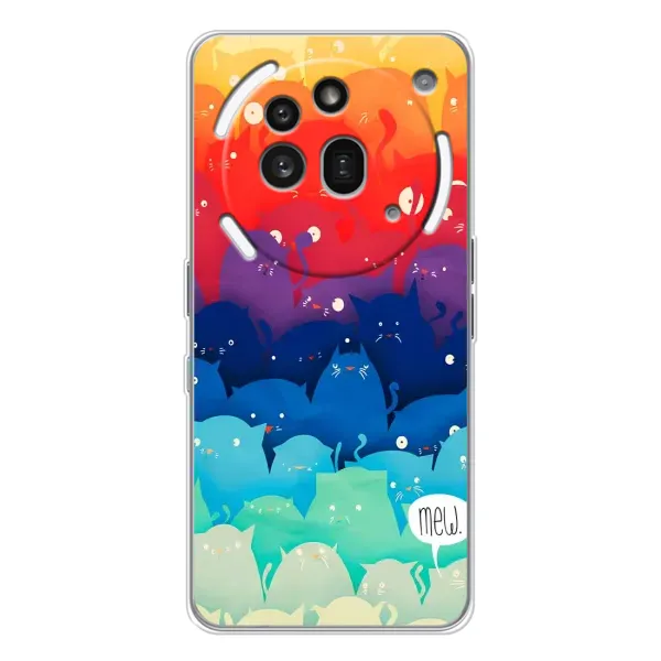 Чохол з принтом «Mew» для Nothing Phone (3a) Pro