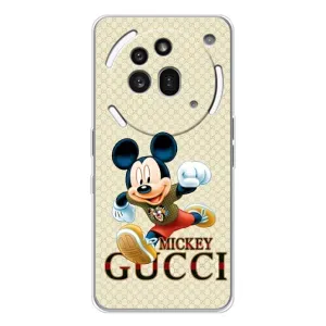 Чехол Disney Mouse Nothing Phone (3a) Pro (PREMIUMPrint) (Mikki Gucci)