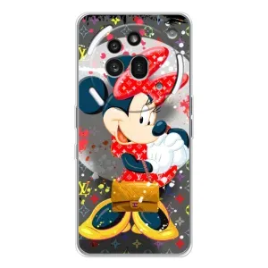 Чехол Disney Mouse Nothing Phone (3a) Pro (PREMIUMPrint) (Minni с бантиком)