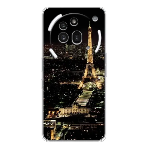 Чехол с принтом «Ночной Париж» для Nothing Phone (3a) Pro
