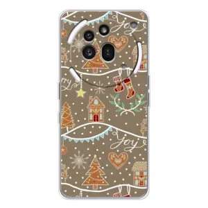 Новорічні, Святкові Чохли для Nothing Phone (3a) Pro - 2024 год (Новорічні пряники)