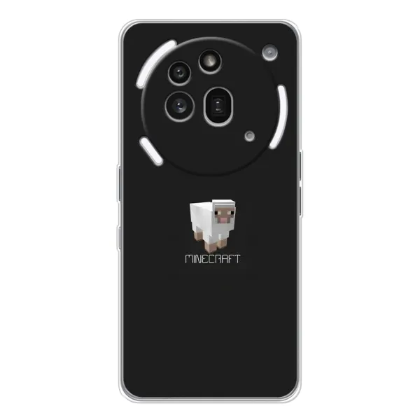 Чехол с принтом «Овечка Майнкрафт» для Nothing Phone (3a) Pro