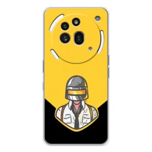 Чехол с принтом «Пабг в шлеме» для Nothing Phone (3a) Pro