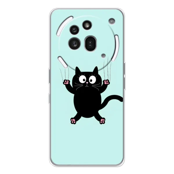 Чохол з принтом «Падаючий кіт» для Nothing Phone (3a) Pro