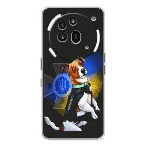 Чохли з картинкою собаки Патрон для Nothing Phone (3a) Pro (AlphaPrint) (Патрон собачка)