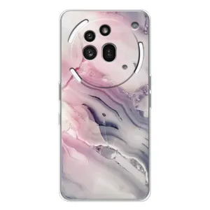 Мраморний чехол на Nothing Phone (3a) Pro (VPrint) (Пурпурний Мрамор)