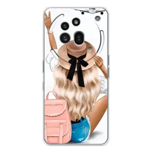 Чехол с печатью для Nothing Phone (3a) Pro - (Мода) (AlphaPrint) (Путешествие)