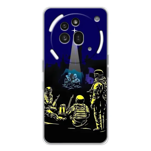 Чехол с принтом «Рождество в Украине» для Nothing Phone (3a) Pro
