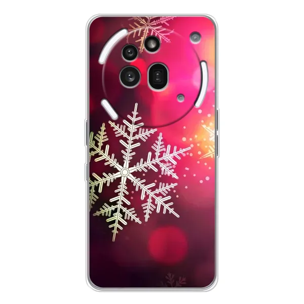 Чехол с принтом «Снежинка» для Nothing Phone (3a) Pro Чехол с принтом «Снежинка» для Nothing Phone (3a) Pro
