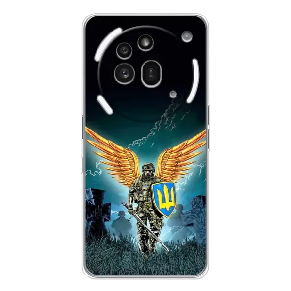 Чохол з принтом «Солдат ЗСУ» для Nothing Phone (3a) Pro