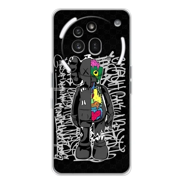 Чехол с принтом «Стиль Bearbrick» для Nothing Phone (3a) Pro