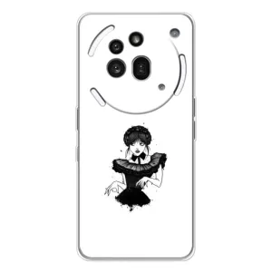 Чохли Венсдей на Nothing Phone (3a) Pro Уенсдей (AlphaPrint) (танець Венздей)