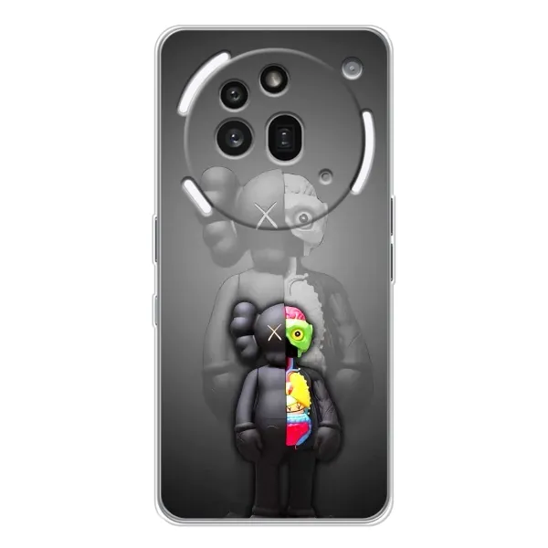 Чехол с принтом «Тело Bearbrick» для Nothing Phone (3a) Pro
