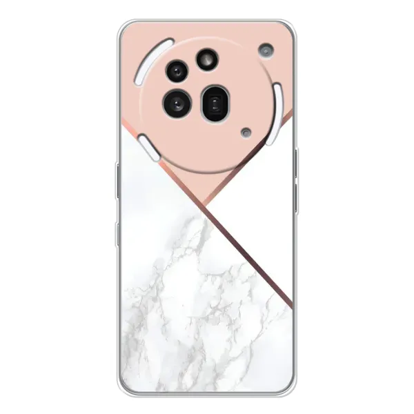 Чехол с принтом «Тройной мрамор» для Nothing Phone (3a) Pro