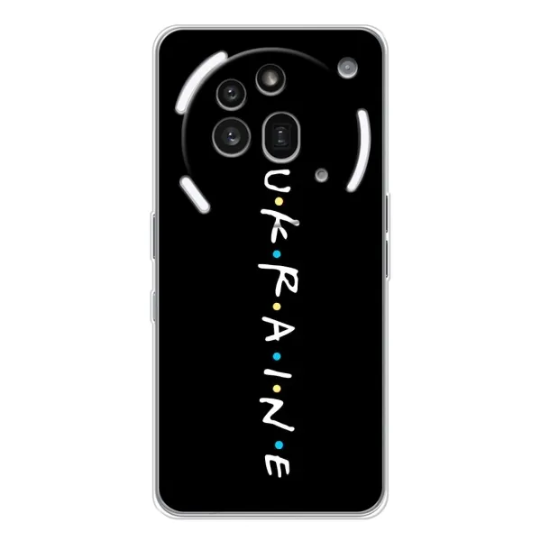 Чохол з принтом «UKRAINE» для Nothing Phone (3a) Pro Чохол з принтом «UKRAINE» для Nothing Phone (3a) Pro