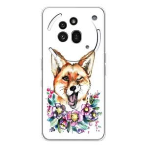 Чохли з картинкою Лисичка для Nothing Phone (3a) Pro (VPrint) (Весела лисичка)