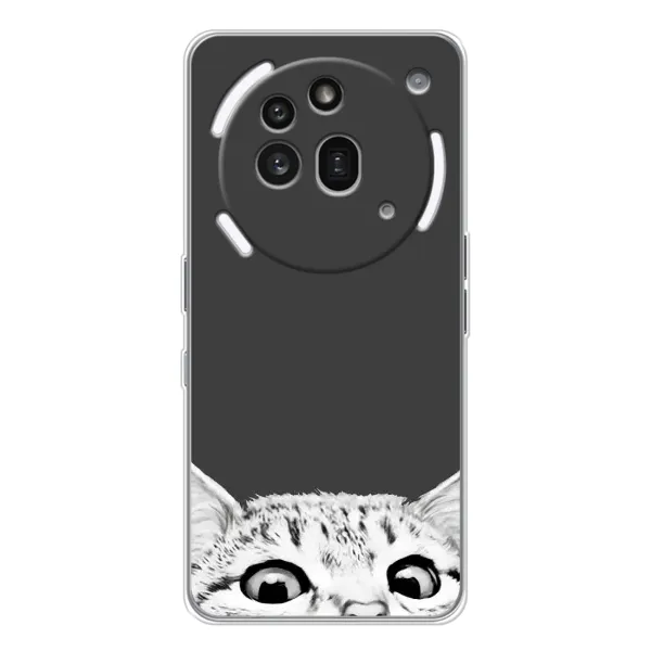 Чохол з принтом «Виглядає котик» для Nothing Phone (3a) Pro