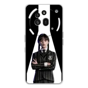 Чохли Венсдей на Nothing Phone (3a) Pro Уенсдей (AlphaPrint) (W-Wednesday)