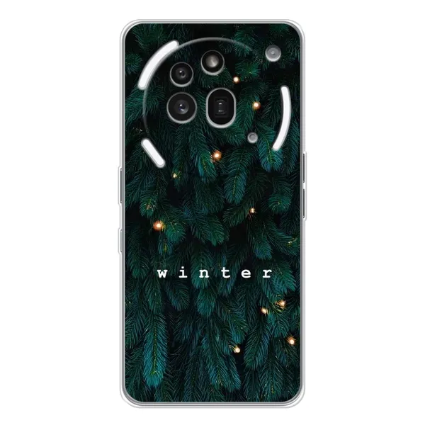 Чехол с принтом «Winter» для Nothing Phone (3a) Pro