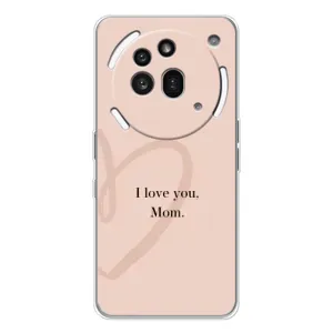 Чехлы для мамы на Nothing Phone (3a) Pro (Сердце маме)