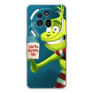 Різдвяні Чохли для Nothing Phone (3a) Pro (VPrint) (Зелений Грінч)