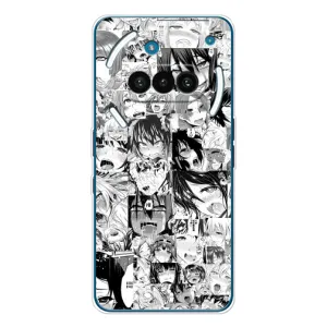 Чохли Персонажі Аніме Наруто для Nothing Phone (3a) (AlphaPrint) (Ahegao manga)