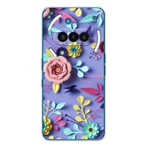Чохли з квітами для Nothing Phone (3a) (VPrint) (Дизайн квітів)