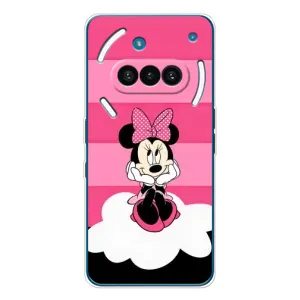 Міккі Маус чохол для Nothing Phone (3a) (AlphaPrint - Мультяшні) (Дівчинка Maus)
