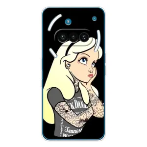 Чохол з друком для Nothing Phone (3a) - (Мода) (AlphaPrint) (Дівчина в тату)