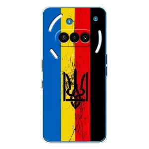 Украинские Чехлы для Nothing Phone (3a) с картинкой УПА (AlphaPrint) (Флаг УПА)
