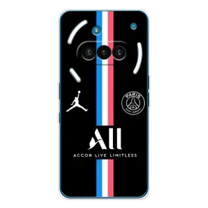 Чохли PSG для Nothing Phone (3a) (AlphaPrint) (футболка ПСЖ)