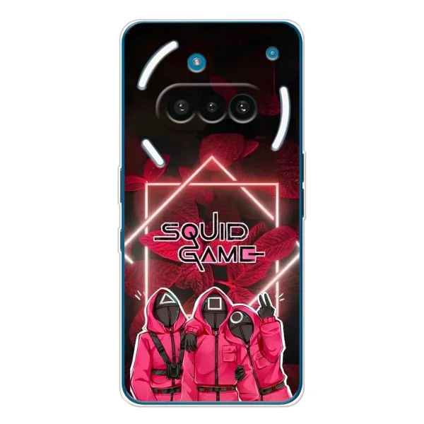 Чехол с принтом «Охранники Игра кальмара» для Nothing Phone (3a)