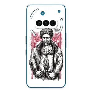 Чохли для Nothing Phone (3a) с принтом Тараса Шевченко (AlphaPrint) (Козак Шевченко)