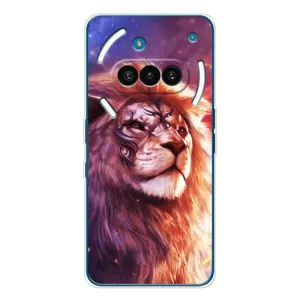 Чехол со Львом для Nothing Phone (3a) (VPrint) (Красочный Лев)