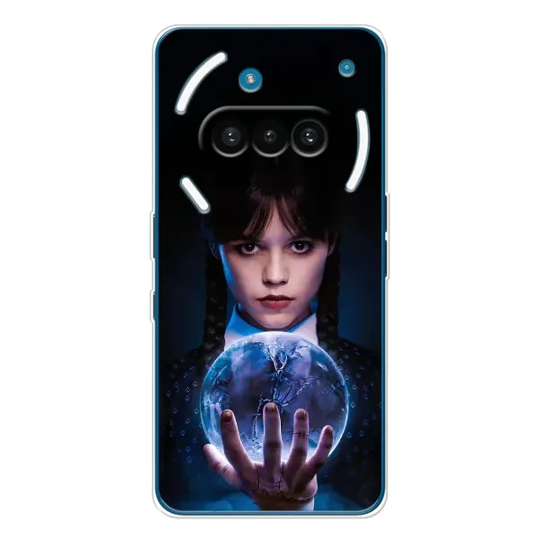 Чехол с принтом «Магическая сфера Уэнздей» для Nothing Phone (3a)