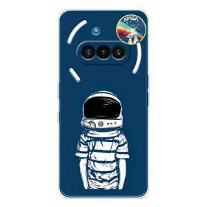 Чехол NASA для Nothing Phone (3a) (AlphaPrint) (Мальчик в шлеме)
