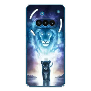 Чехол со Львом для Nothing Phone (3a) (VPrint) (Маленький лев)