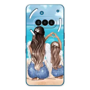 Чохол з друком для Nothing Phone (3a) - (Мама з дитинкою) (AlphaPrint) (Мама з донькою)