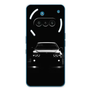 Чехол для Натинг Фон (3а) - с принтом БМВ (AlphaPrint) (Машина BMW)