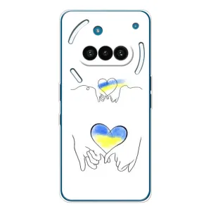 Чохол для Патріота України Nothing Phone (3a) - (AlphaPrint) (Мир Україні)