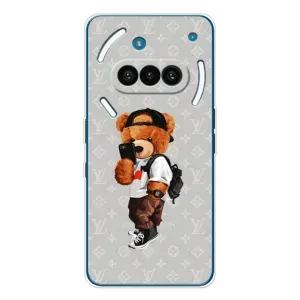 Бренднові Чохли для Nothing Phone (3a) - (PREMIUMPrint) (Ведмедик Луі)