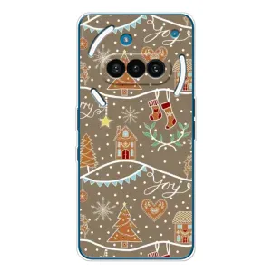 Новорічні, Святкові Чохли для Nothing Phone (3a) - 2024 год (Новорічні пряники)