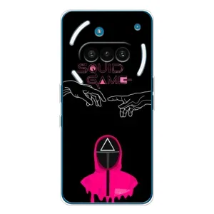 Чехол с принтом «Минимализм Игра кальмара» для Nothing Phone (3a)