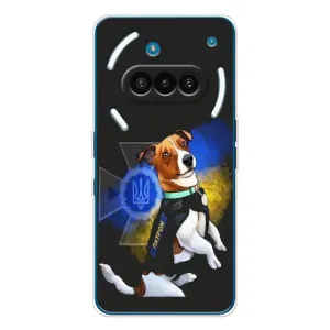 Чохли з картинкою собаки Патрон для Nothing Phone (3a) (AlphaPrint) (Патрон собачка)
