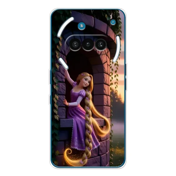 Чохол з принтом «Рапунцель на вежі» для Nothing Phone (3a)